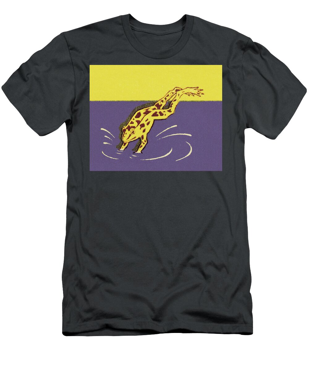 Diving Frog Csa Images T-Shirt