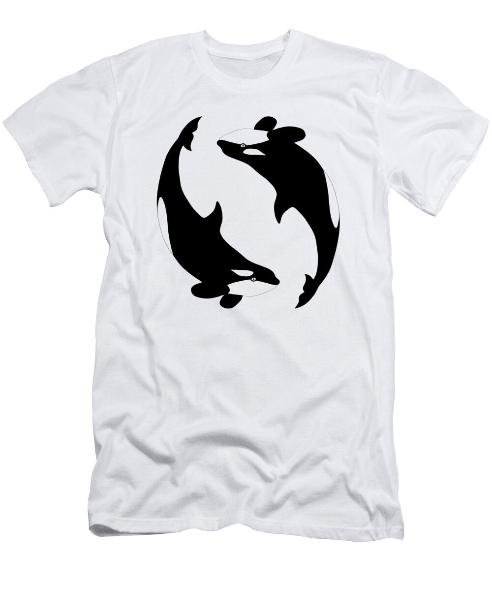 Diving Orcas Loren Dowding T-Shirt