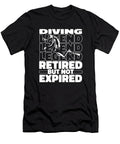 Diving Retired Dive Snorkeling Scuba Diver Crazy Squirrel T-Shirt