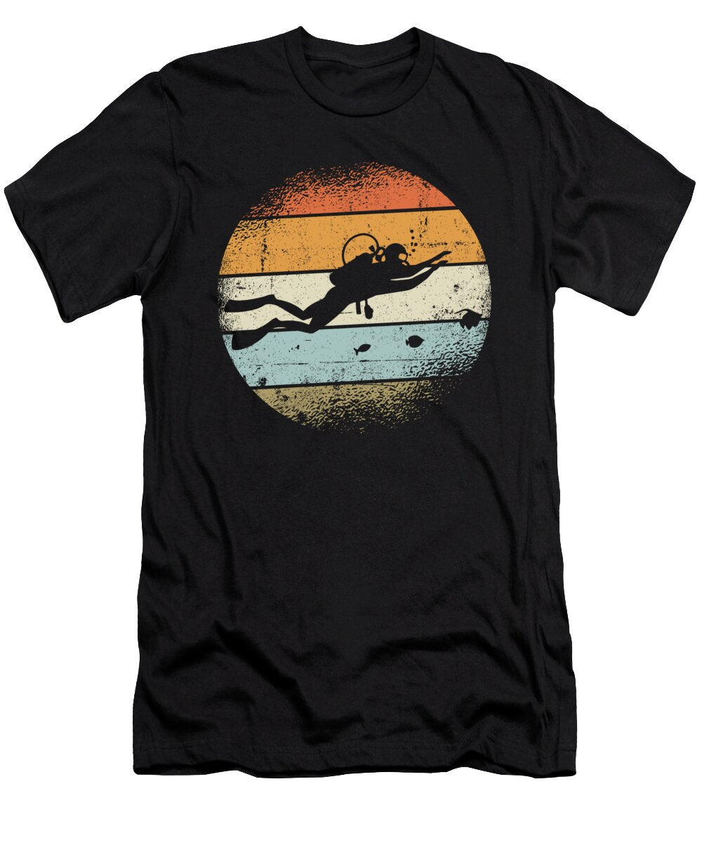 Diving Retro Manuel Schmucker T-Shirt
