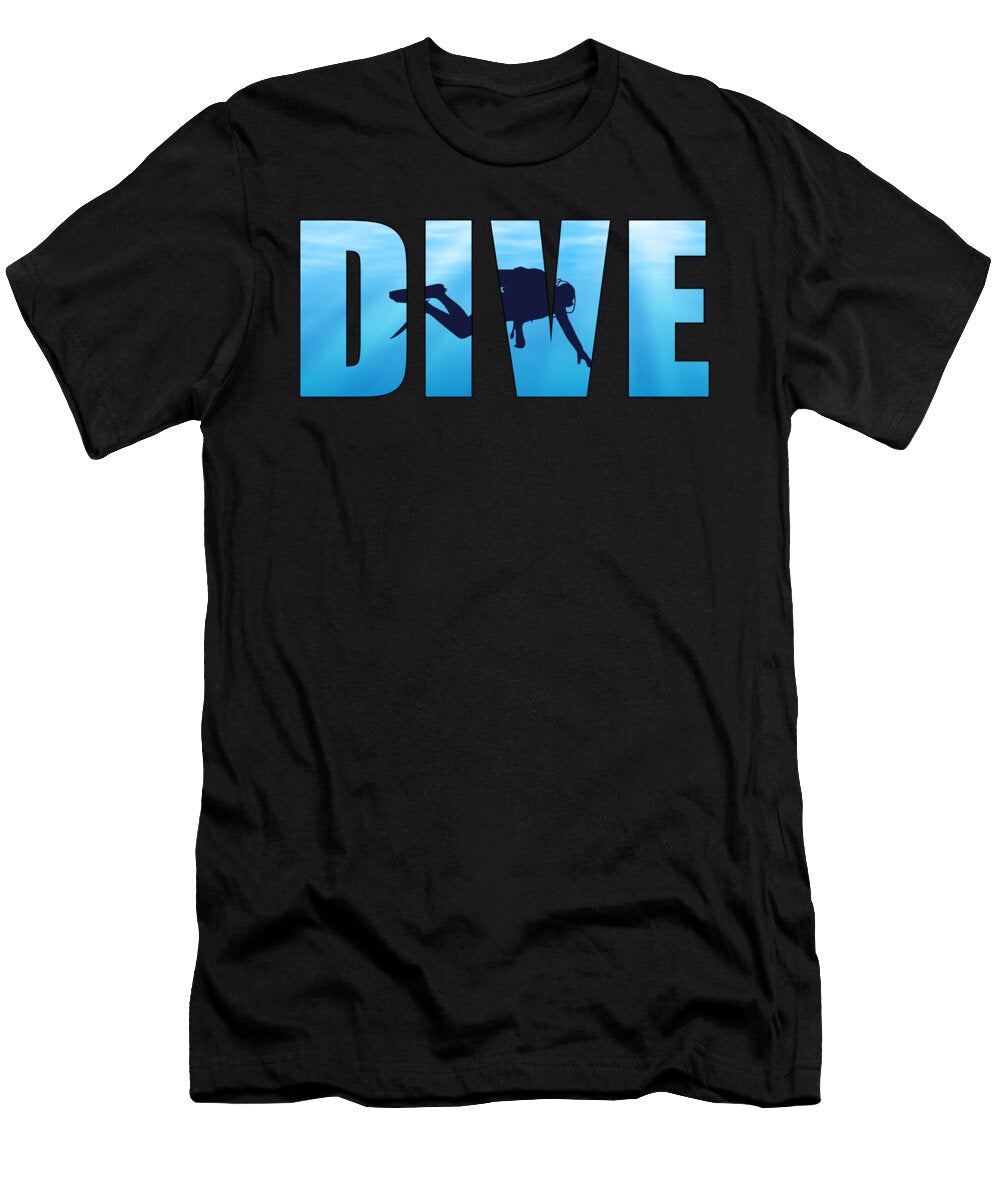 Diving Scuba Diving Dive Diver Funny Sea Gift Idea Tshirtconcepts Marvin Poppe T-Shirt