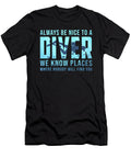 Diving Scuba Diving Diver Dive Funny Sea Gift Idea Tshirtconcepts Marvin Poppe T-Shirt