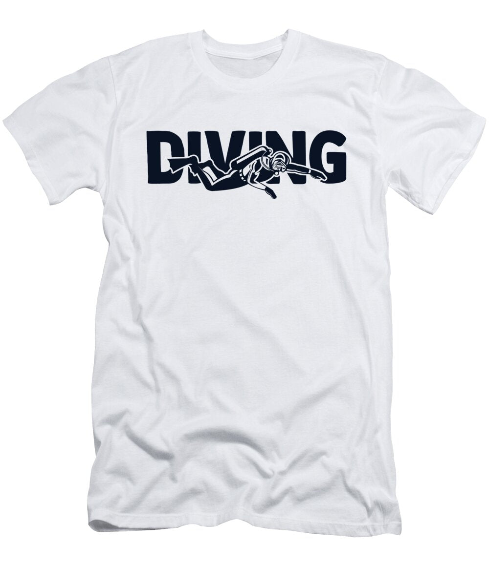 Diving Underwater Technical Sport Diving Scuba Diver Graphics Lab T-Shirt