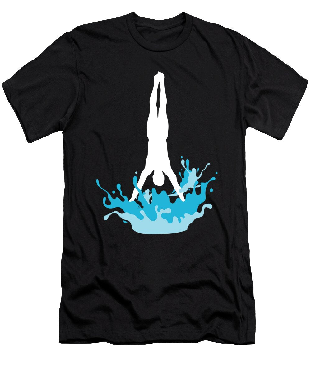 Diving Watersports Underwater Ocean Sea Divers Water Swimmers Swimming Gift Thomas Larch T-Shirt