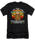 Do Not Feel Lonely the Entire Universe Is Inside Licensed Art T-Shirt