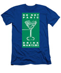 Do Not Panic Drink Martini Green Wingsdomain Art and Photography T-Shirt