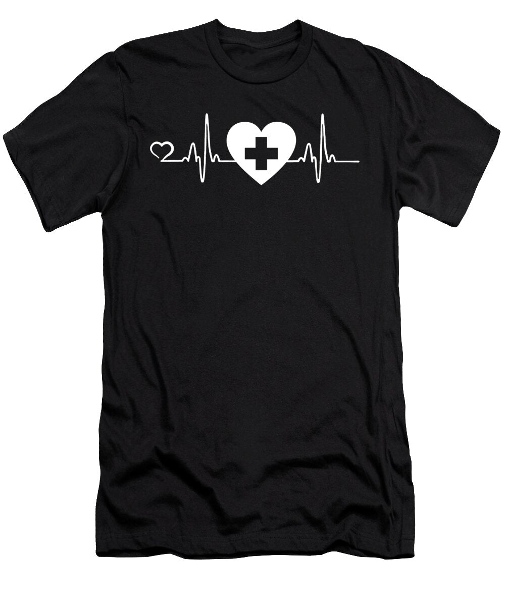 Doctor Heartbeat Medical Degree Doctorate Gift Muc Designs T-Shirt