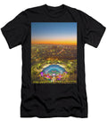 Dodger Stadium Lit Up for the Holidays Josh Fuhrman T-Shirt