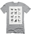 Dog Breeds Vintage Farm Illustration the Open Door to Independence Studio Grafiikka T-Shirt