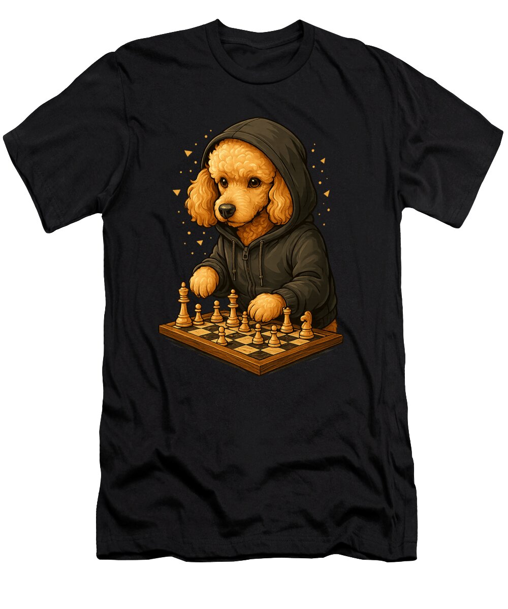 Dog Chess Strategy Pet Lover Funny Sophie Eleanor T-Shirt
