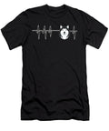 Dog Heartbeat I Funny Husky Maximus Designs T-Shirt