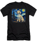 Dog in Starry Night Van Gogh Poodle Men Women Zyneu Gangd T-Shirt
