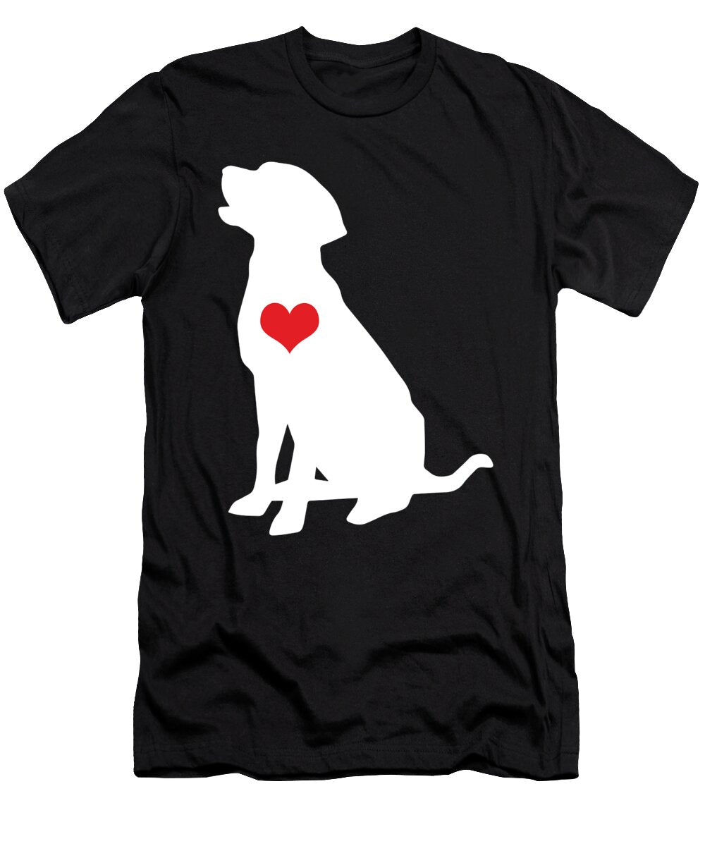 Dog Love Heart Dogs Pet Whelp Beagle Animal Gift Thomas Larch T-Shirt