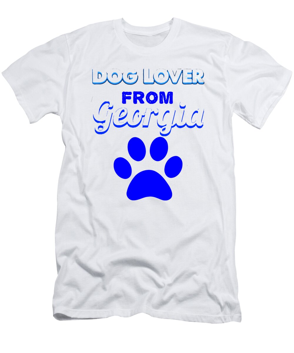 Dog Lover From Georgia Kaylin Watchorn T-Shirt