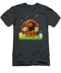 Dog Lover Gifts Cute Poodle Bunny Eggs Easter Julie Hurst T-Shirt