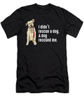 Dog Rescued Me Dogs Owner Breed Pet Puppy Paw Gift Thomas Larch T-Shirt