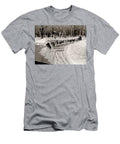 Dog Sled New England Celestial Images T-Shirt
