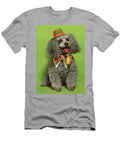 Dog Wearing Hat and Bowtie Csa Images T-Shirt