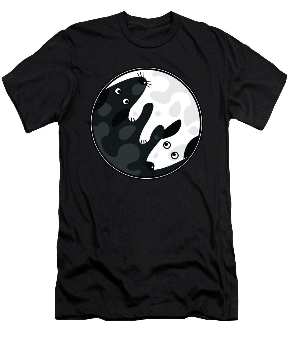 Dogs Dog Owners Puppies Moon T-Shirt