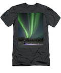 Dogsledding Under an Aurora Borealis Johnathan Ampersand Esper T-Shirt