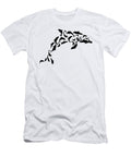 Dolphin Swarm Dolphin Shape Ocean Sea Marine Biologist Toms Store T-Shirt