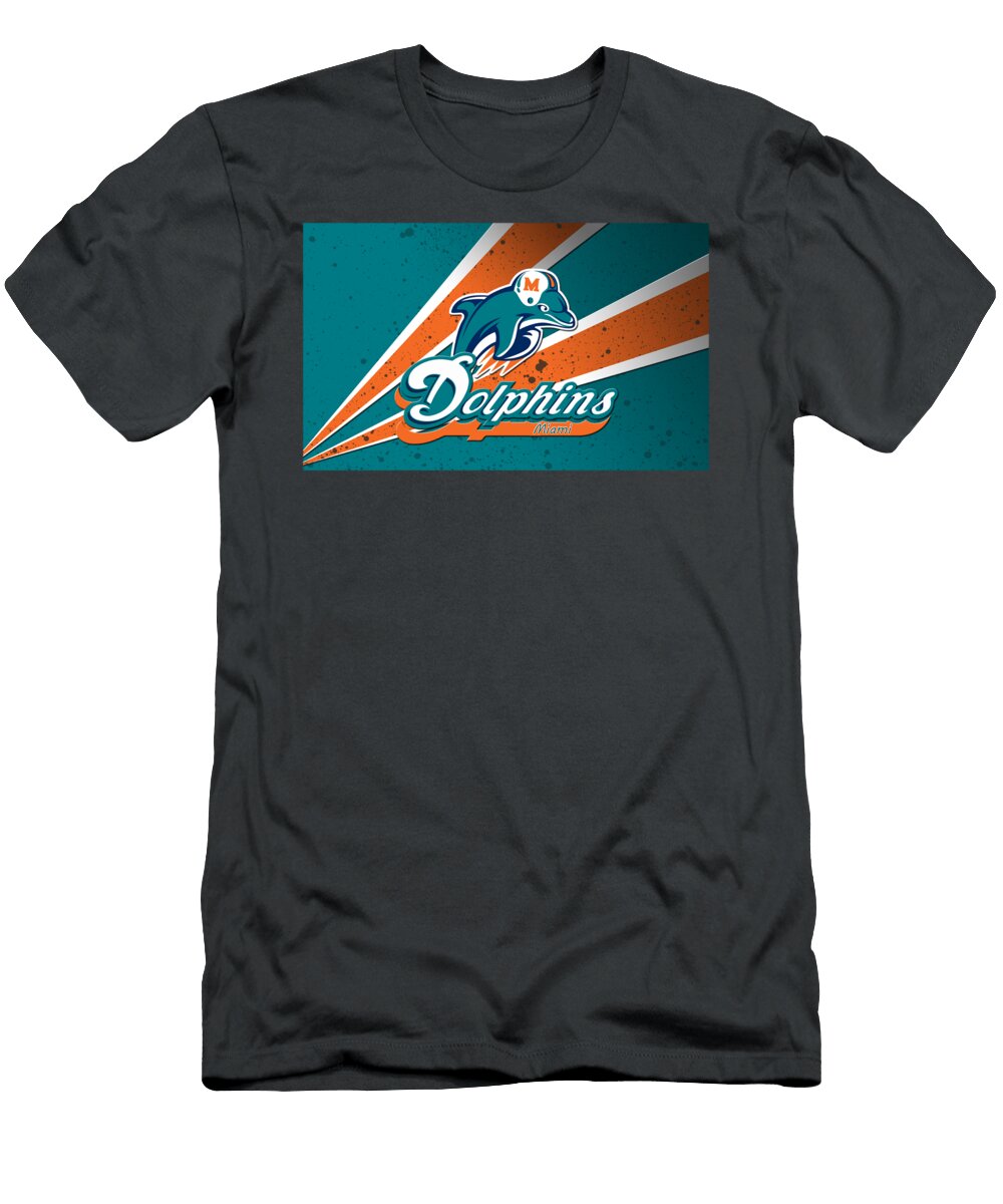 Dolphins Wallpaper Spons Bobs T-Shirt