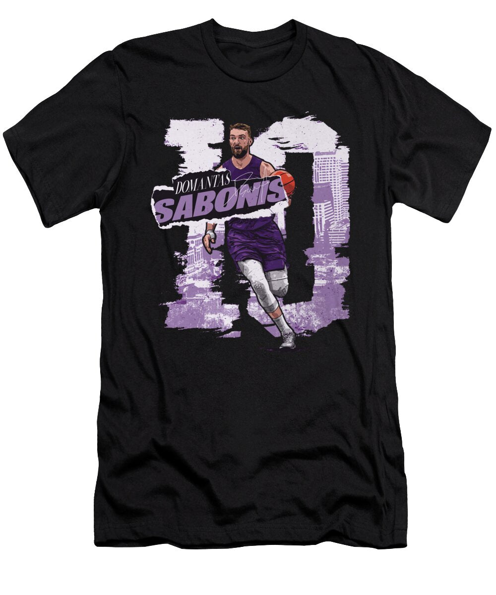 Domantas Sabonis Sacramento Rough Ihsan Sirin T-Shirt