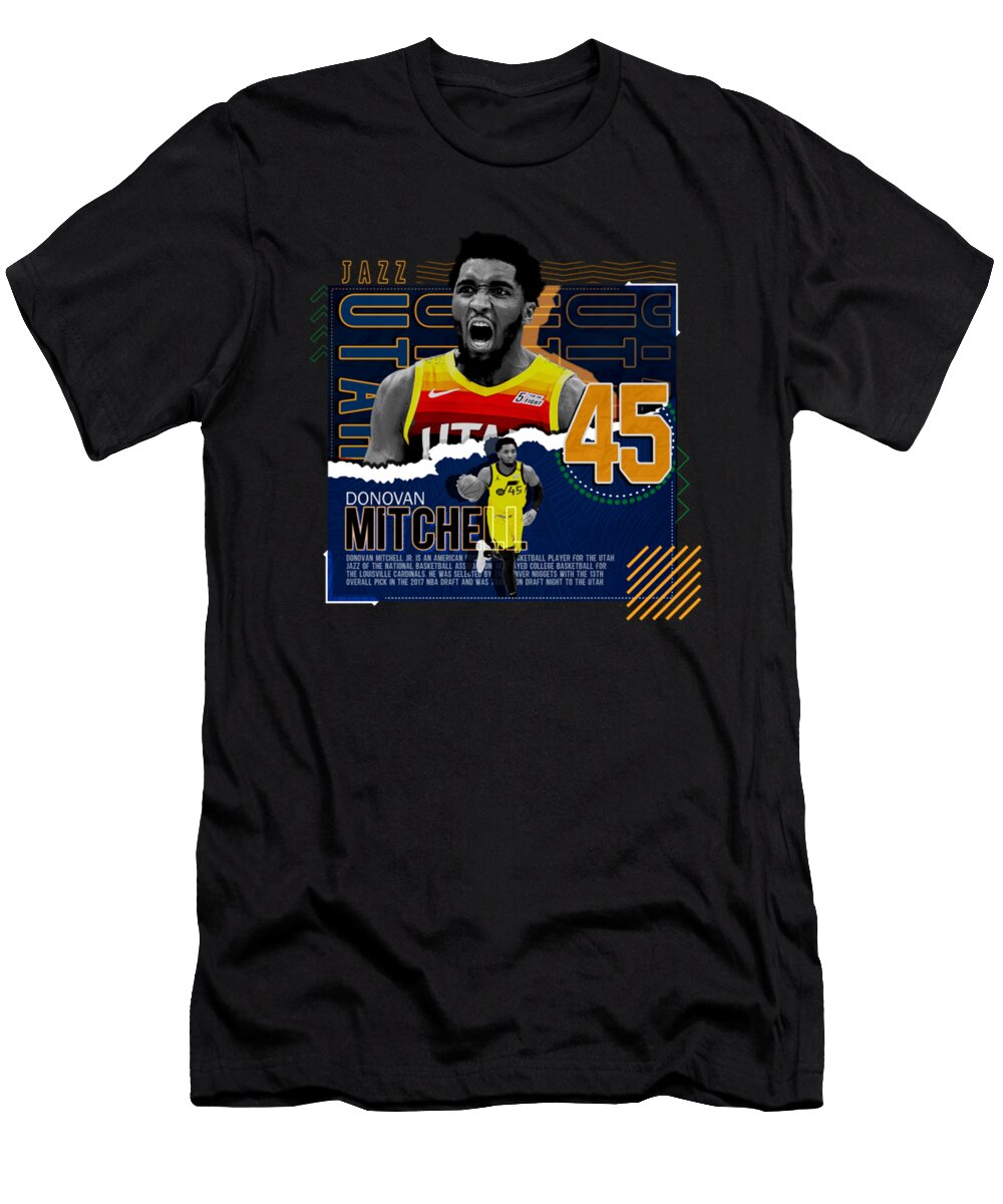Donovan Mitchell Basketball Kelvin Kent T-Shirt