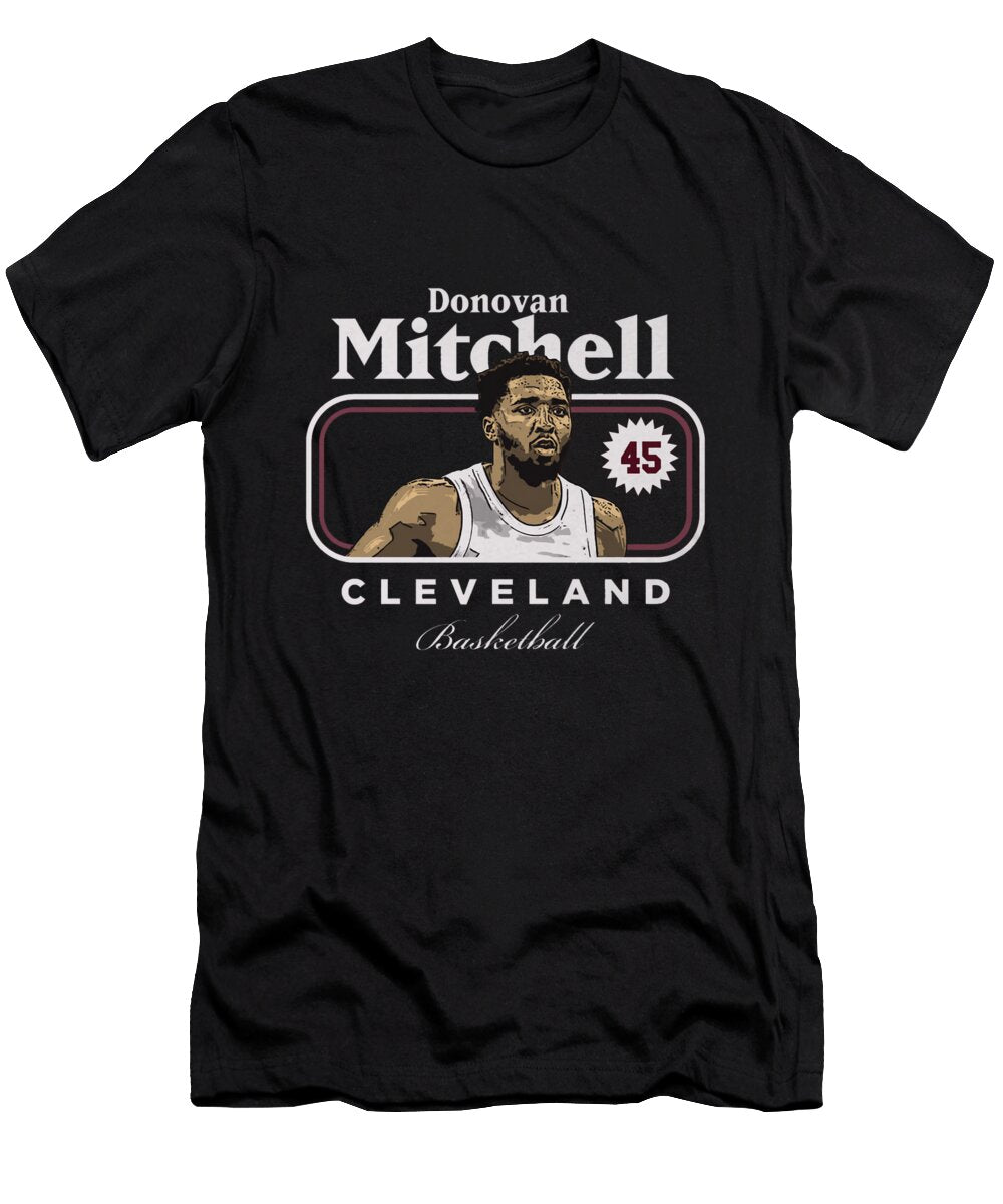 Donovan Mitchell Cleveland Cover Ihsan Sirin T-Shirt