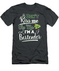 Dont Kiss Me Tip Me Im a Bartender St Patricks Day Gift Julie Hurst T-Shirt