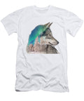 Double Exposure Husky Delphimages Photo Creations T-Shirt