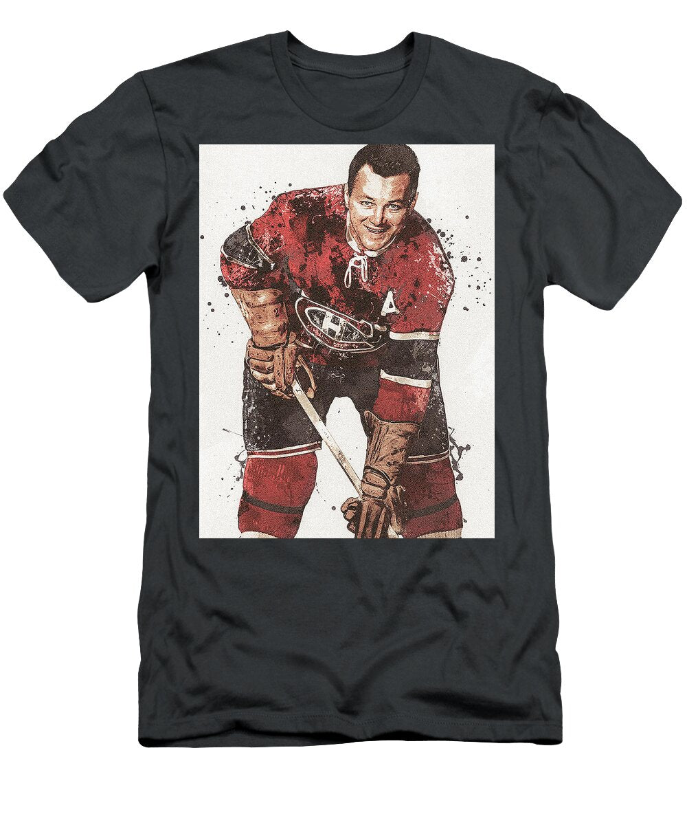 Doug Harvey Montreal Canadiens Poster Willy Art T-Shirt