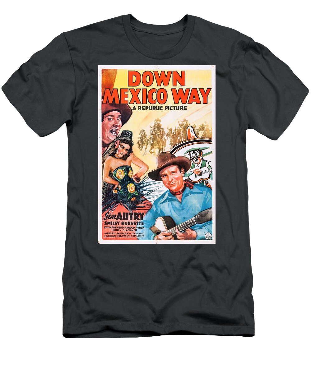 Down Mexico Way 1941 Original Movie Poster T-Shirt