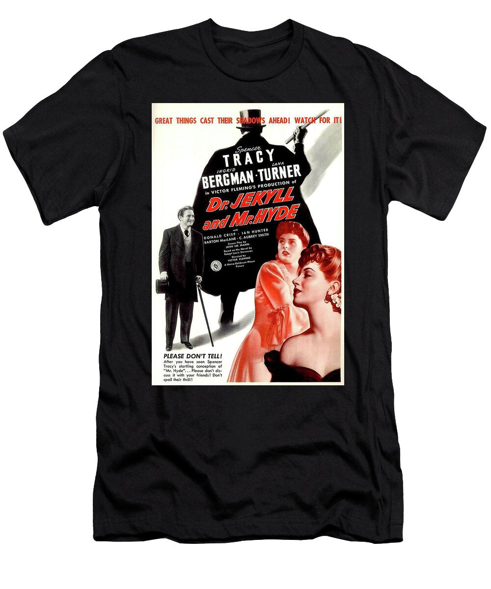 Dr Jekyll and Mr Hyde 1941 Movie Poster T-Shirt
