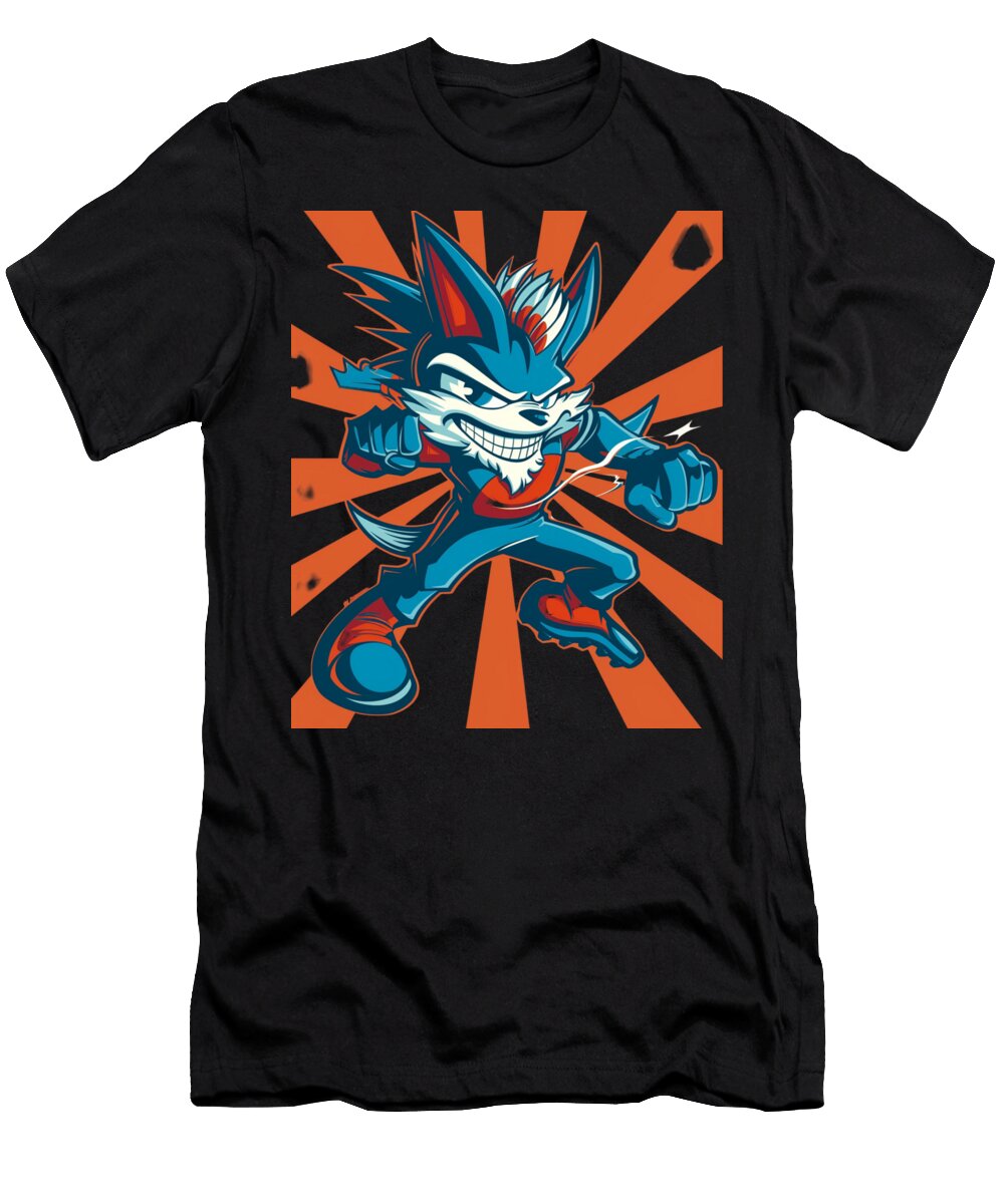 Dr Seuss Vs Miami Marlins Fishy Fable Cecils Willis T-Shirt