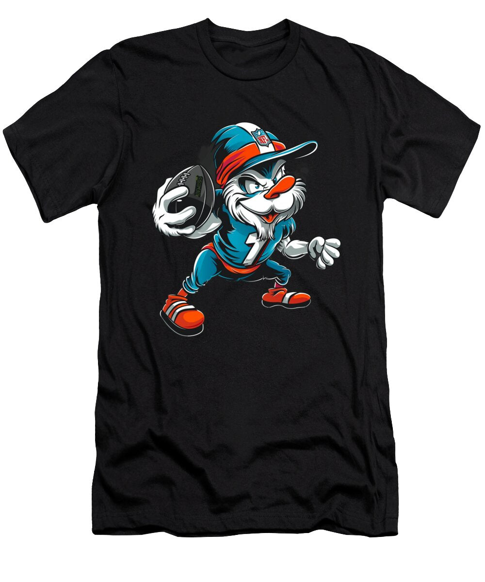 Dr Seuss Vs Miami Marlins Seussian Showdown Cecils Willis T-Shirt
