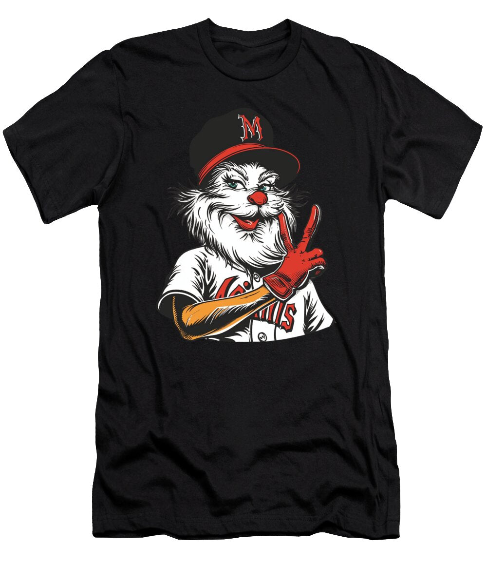 Dr Seuss Vs Miami Marlins Sneetches Strike Cecils Willis T-Shirt