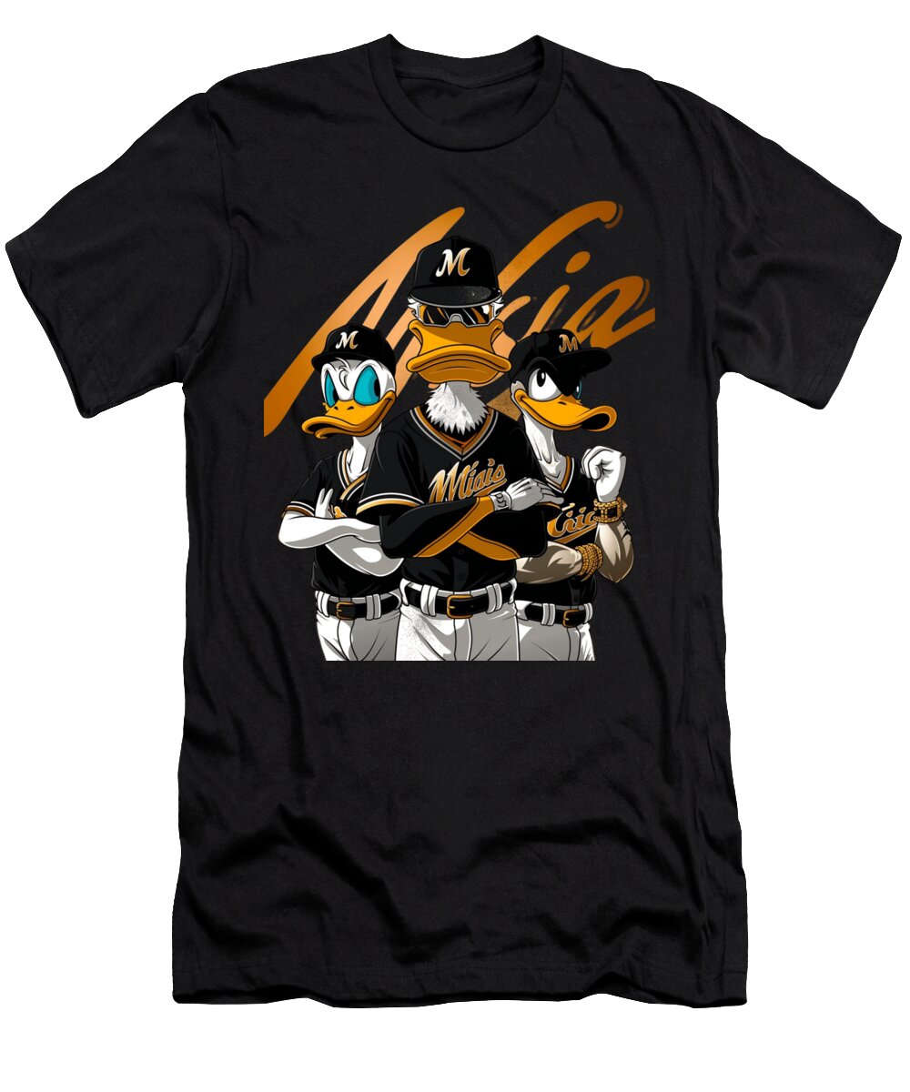 Dr Seuss Vs Miami Marlins Thneed Throwdown Cecils Willis T-Shirt