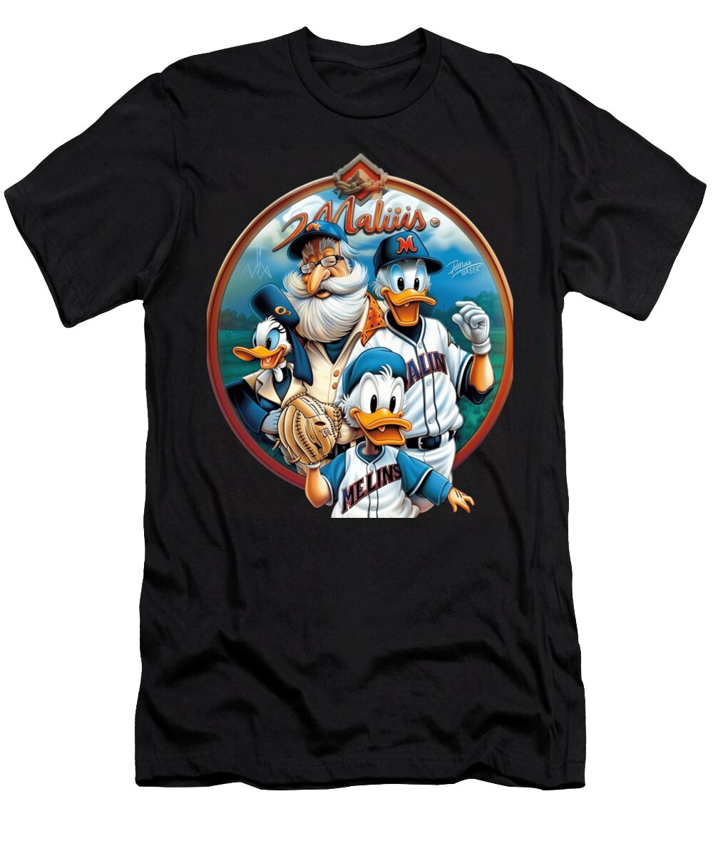 Dr Seuss Vs Miami Marlins Yertle Yarn Cecils Willis T-Shirt