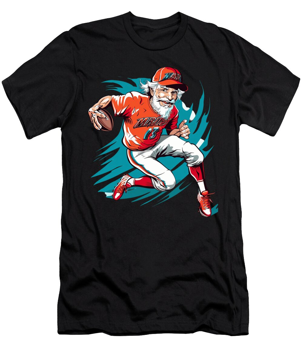 Dr Seuss Vs Miami Marlins Zax Zone Cecils Willis T-Shirt