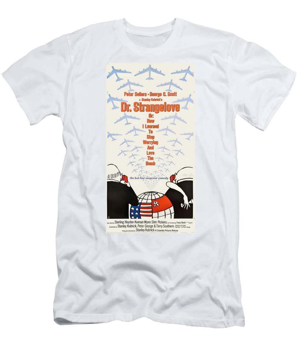 Dr Strangelove 1964 War Comedy Retro Movie Poster Upscaled T-Shirt