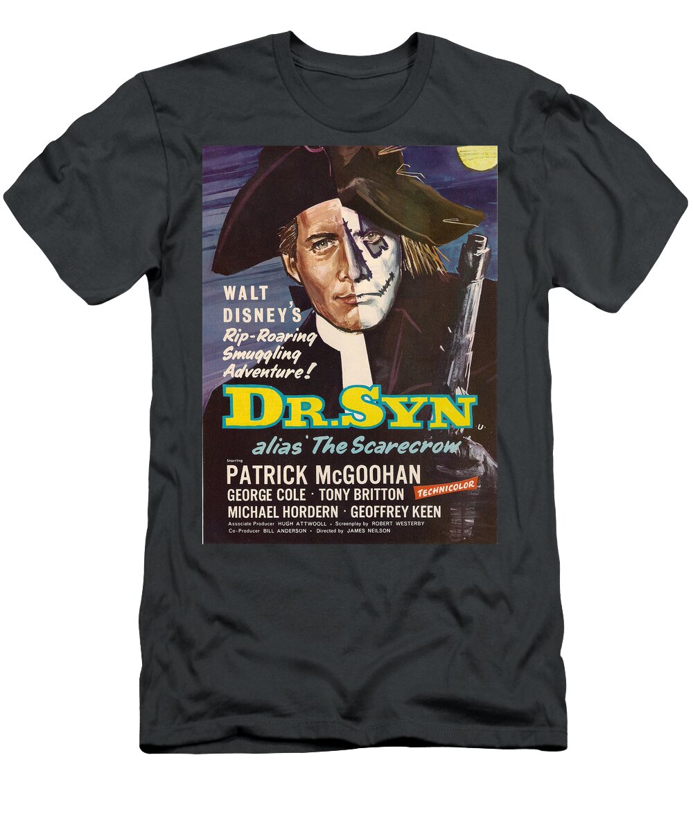 Dr Syn Alias the Scarecrow 1963 Original Movie Poster T-Shirt