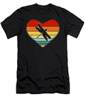 Dragonfly Retro Vintage Love Heart Shannon Nelson Art T-Shirt