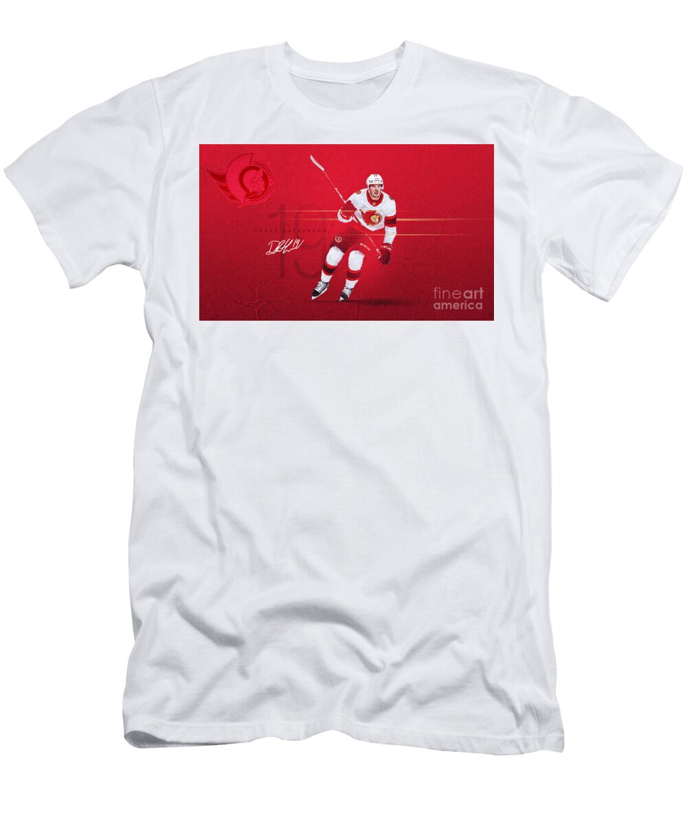 Drake Batherson with Signature Mark Mcduffy T-Shirt