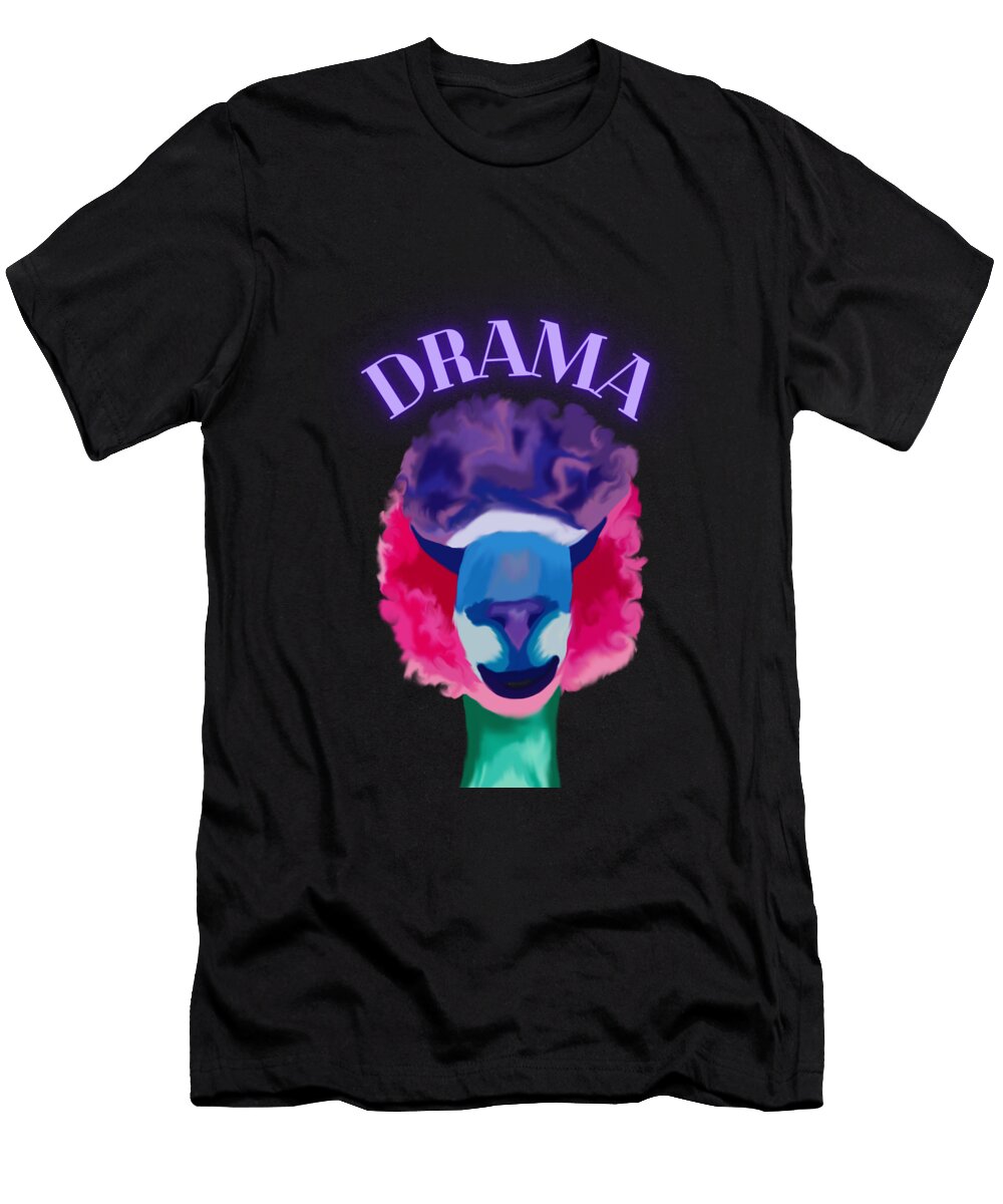 Drama Llama Mama Kristi Brooks T-Shirt