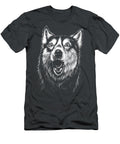 Dramatic Husky Portrait Creating Creatures T-Shirt