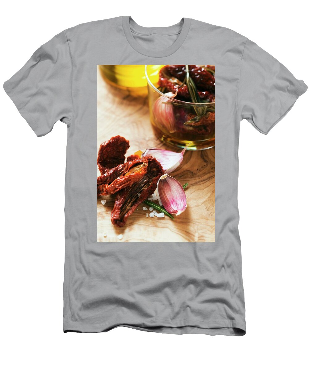 Dried Tomatoes Rosemary Garlic Salt and Olive Oil Foodcollection T-Shirt