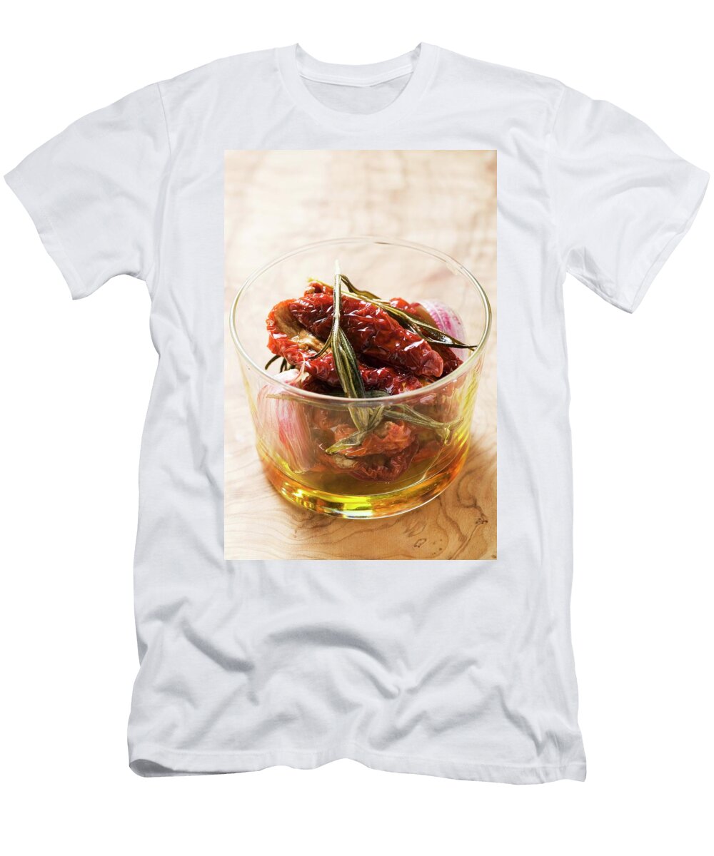 Dried Tomatoes with Rosemary Garlic and Olive Oil Foodcollection T-Shirt