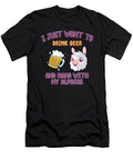 Drink Beer Hang with Alpacas Tenshirt T-Shirt