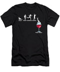 Drink Diver Alcohol Funny Red Wine Drinker Drunk Florian Dold Art T-Shirt
